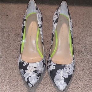 Floral Print Heels